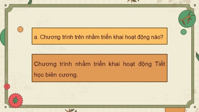 Giáo án điện tử Tiếng Việt 5 kết nối Bài 13: Tìm hiểu cách viết chương trình hoạt động