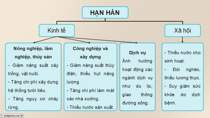 Giáo án điện tử Địa lí 9 kết nối Bài 16: Thực hành Phân tích ảnh hưởng của hạn hán và sa mạc hóa đối với phát triển kinh tế - xã hội ở vùng khô hạn Ninh Thuận – Bình Thuận