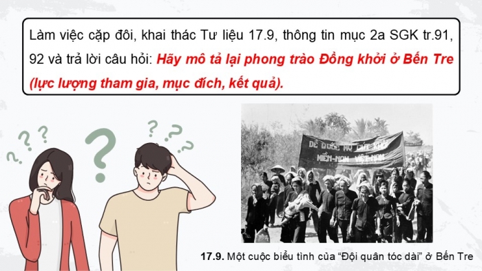 Giáo án điện tử Lịch sử 9 chân trời Bài 17: Việt Nam từ năm 1954 đến năm 1965 (P2)