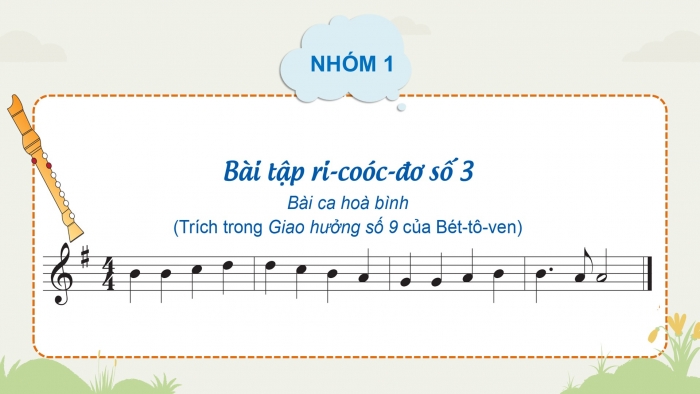 Giáo án điện tử Âm nhạc 5 cánh diều Tiết 18: Ôn tập