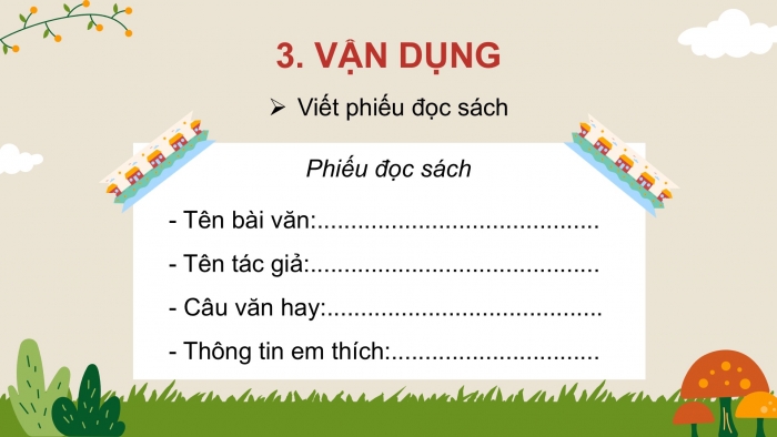 Giáo án điện tử Tiếng Việt 2 chân trời Bài 4: Luyện tập tả đồ vật quen thuộc (tiếp theo)