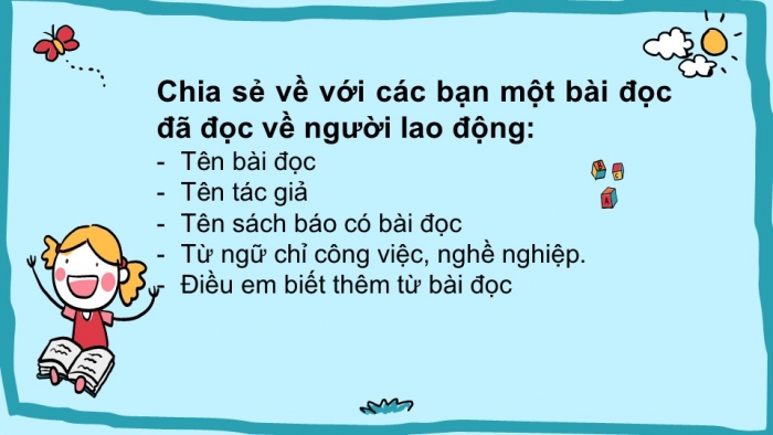 Giáo án điện tử Tiếng Việt 2 chân trời Ôn tập cuối học kì I - Ôn tập 1 (Tiết 3)