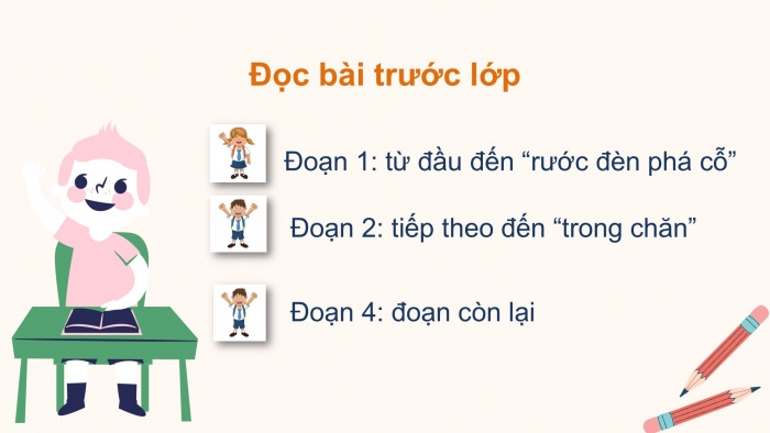 Giáo án điện tử Tiếng Việt 2 chân trời Bài 1: Đọc Chuyện bốn mùa