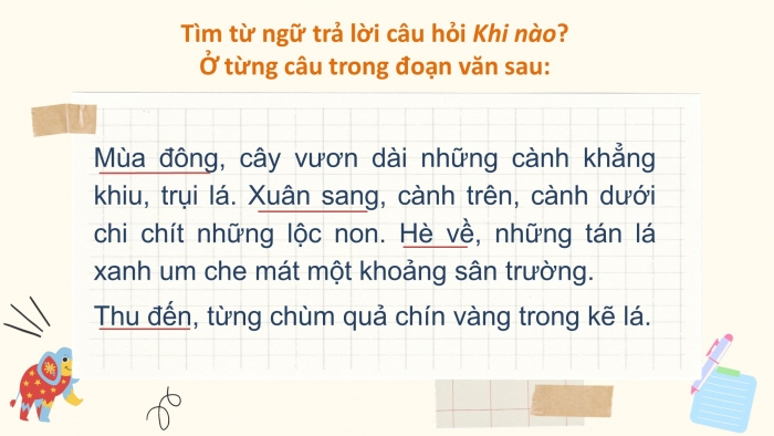 Giáo án điện tử Tiếng Việt 2 chân trời Bài 2: Mở rộng vốn từ Thiên nhiên, Nói và đáp lời đồng ý, lời không đồng ý