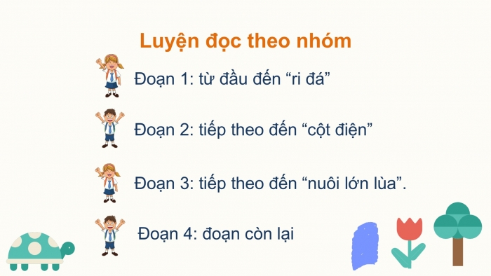 Giáo án điện tử Tiếng Việt 2 chân trời Bài 3: Đọc Mùa lúa chín