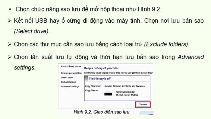 Giáo án điện tử chuyên đề Tin học ứng dụng 12 kết nối Bài 9: Thực hành bảo vệ dữ liệu