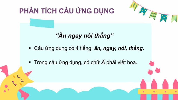 Giáo án điện tử Tiếng Việt 2 chân trời Bài 3: Viết chữ hoa Ă, Từ chỉ tình cảm, Câu kiểu Ai làm gì?, Ai thế nào?