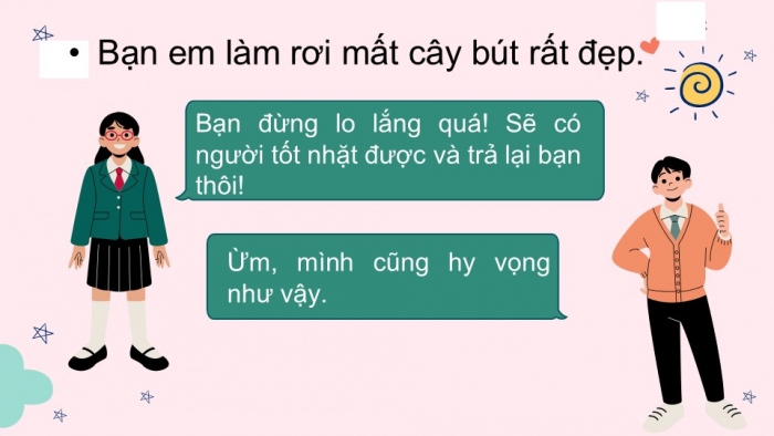 Giáo án điện tử Tiếng Việt 2 chân trời Bài 2: Mở rộng vốn từ Đất nước, Nói và đáp lời an ủi, lời mời