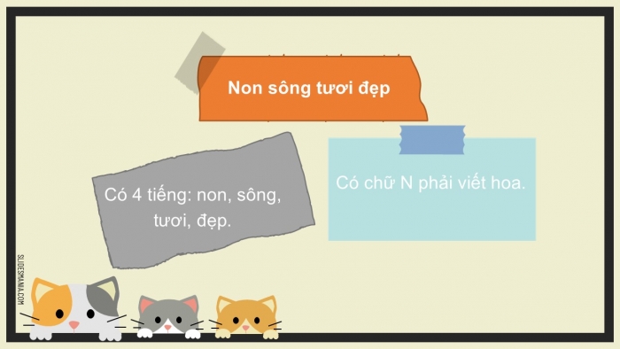 Giáo án điện tử Tiếng Việt 2 chân trời Bài 1: Viết chữ hoa N, Từ chỉ đặc điểm, Câu kiểu Ai thế nào?