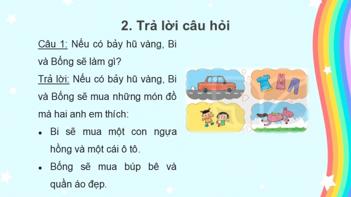 Giáo án điện tử tiếng Việt 2 kết nối Bài 3: Niềm vui của Bi và Bống