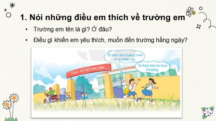 Giáo án điện tử tiếng Việt 2 kết nối Bài 11: Chữ hoa Đ, Ngôi trường của em