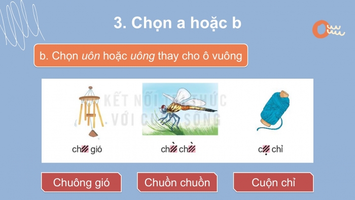 Giáo án điện tử tiếng Việt 2 kết nối Bài 22: Nghe – viết Đồ chơi yêu thích, Phân biệt ng/ngh, ch/tr, uôn/uông