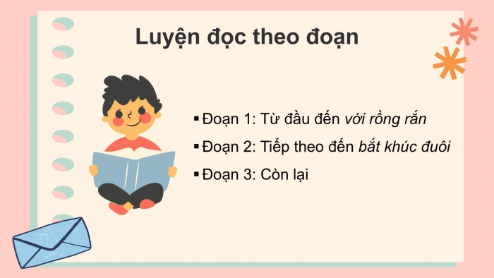 Giáo án điện tử tiếng Việt 2 kết nối Bài 23: Rồng rắn lên mây