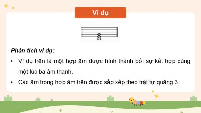 Giáo án điện tử Âm nhạc 9 chân trời Bài 10: Lí thuyết âm nhạc Sơ lược về hợp âm, Thường thức âm nhạc Một số nhạc cụ gõ trong ban nhạc nhẹ