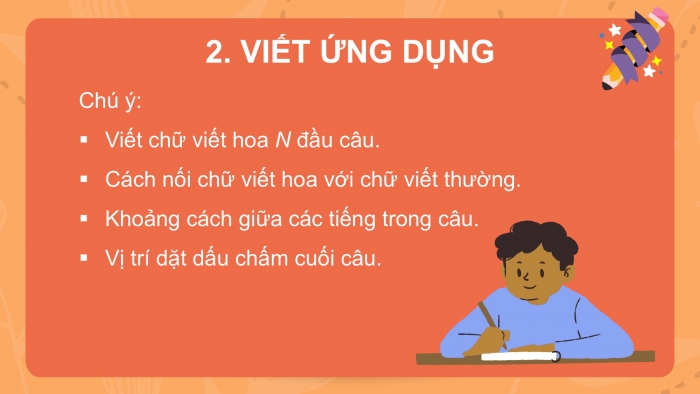 Giáo án điện tử tiếng Việt 2 kết nối Bài 25: Chữ hoa N