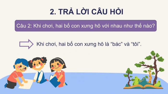 Giáo án điện tử tiếng Việt 2 kết nối Bài 28: Trò chơi của bố