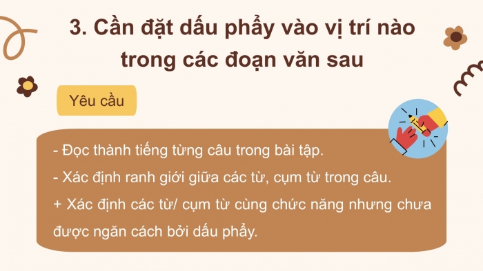 Giáo án điện tử tiếng Việt 2 kết nối Bài 32: Mở rộng vốn từ về tình cảm gia đình; Dấu phẩy