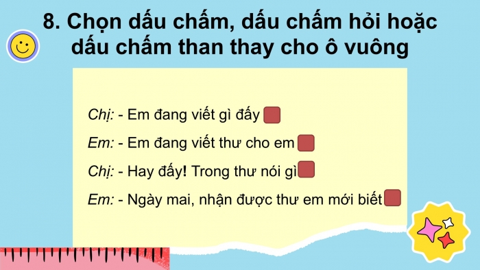 Giáo án điện tử tiếng Việt 2 kết nối Ôn tập cuối học kì 1 (Tiết 5 + 6)