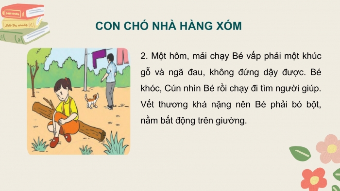 Giáo án điện tử Tiếng Việt 2 cánh diều Bài 20: Con chó nhà hàng xóm