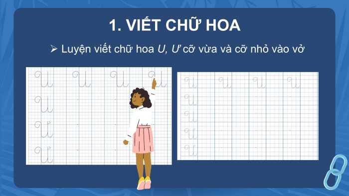 Giáo án điện tử Tiếng Việt 2 kết nối Bài 9: Chữ hoa U Ư