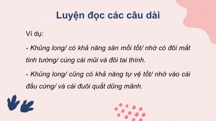 Giáo án điện tử Tiếng Việt 2 kết nối Bài 10: Khủng long