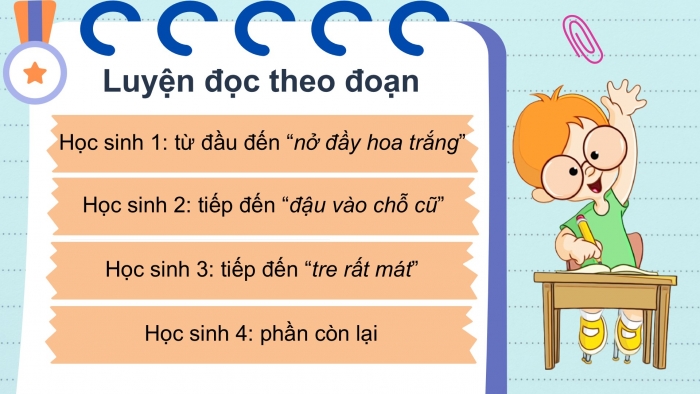 Giáo án điện tử Tiếng Việt 2 kết nối Bài 12: Bờ tre đón khách