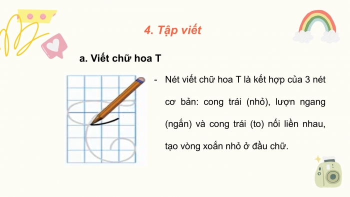 Giáo án điện tử Tiếng Việt 2 cánh diều Bài 23: Nghe – viết Chim én, Chữ hoa T