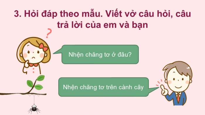 Giáo án điện tử Tiếng Việt 2 kết nối Bài 16: Mở rộng vốn từ về các loài vật nhỏ bé; Dấu chấm, dấu chấm hỏi