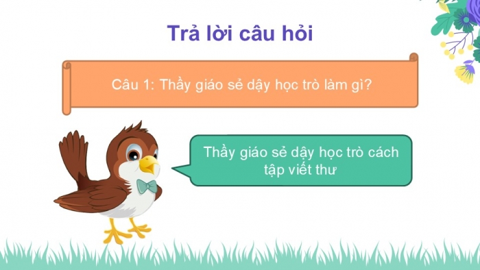 Giáo án điện tử Tiếng Việt 2 kết nối Bài 17: Kể chuyện Lớp học viết thư