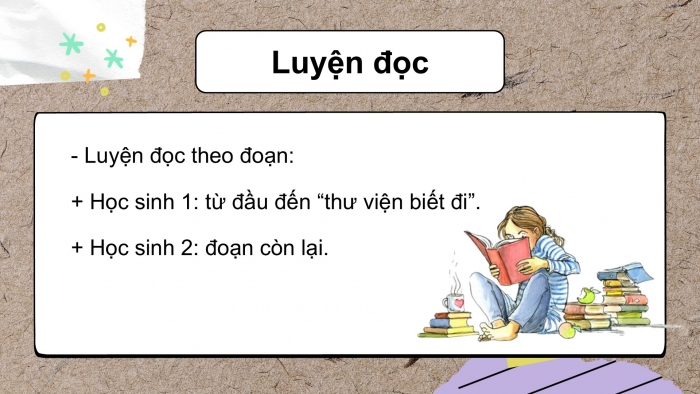 Giáo án điện tử Tiếng Việt 2 kết nối Bài 18: Thư viện biết đi