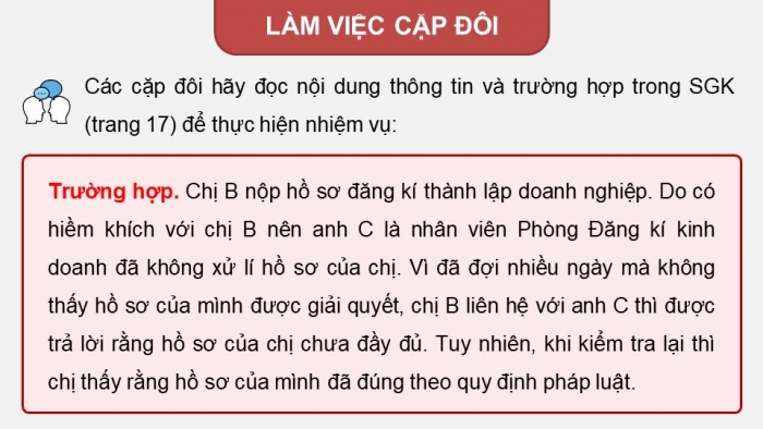 Giáo án điện tử chuyên đề Kinh tế pháp luật 12 chân trời CĐ 2: Một số vấn đề về Luật Doanh nghiệp