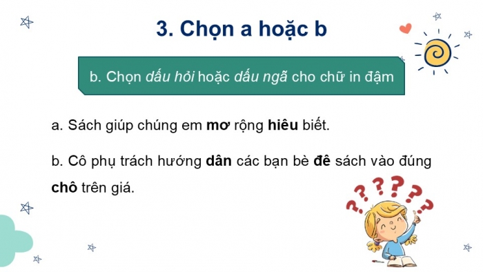 Giáo án điện tử Tiếng Việt 2 kết nối Bài 18: Nghe – viết Thư viện biết đi, Phân biệt d/gi, ch/tr, dấu hỏi/dấu ngã