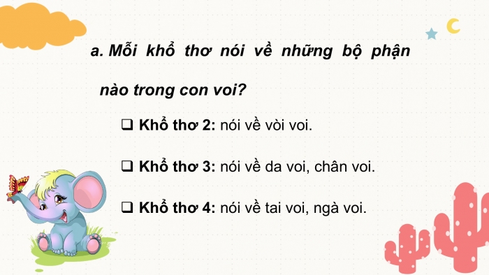 Giáo án điện tử Tiếng Việt 2 cánh diều Bài 27: Ôn tập giữa học kì II (Tiết 3 + 4)