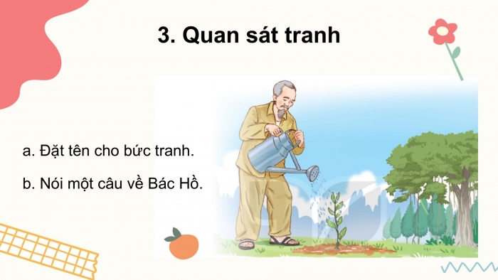 Giáo án điện tử Tiếng Việt 2 kết nối Bài 24: Mở rộng vốn từ về Bác Hồ và nhân dân