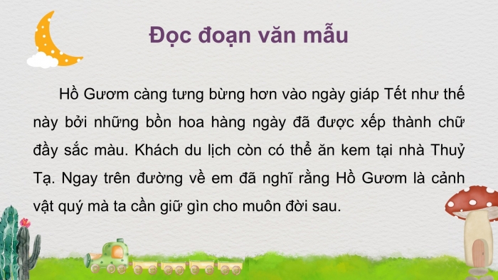 Giáo án điện tử Tiếng Việt 2 kết nối Bài 28: Viết đoạn văn kể về một buổi đi chơi, Đọc mở rộng