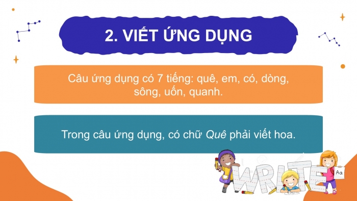 Giáo án điện tử Tiếng Việt 2 kết nối Bài 29: Ôn chữ hoa Q V (kiểu 2)