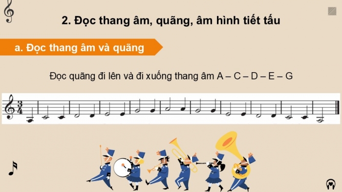 Giáo án điện tử Âm nhạc 9 chân trời Bài 12: Đọc nhạc Bài đọc nhạc số 4