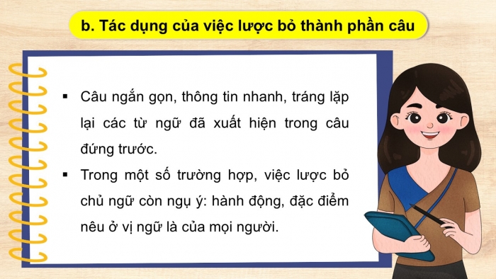 Giáo án điện tử Ngữ văn 9 cánh diều Bài 8: Câu rút gọn và câu đặc biệt