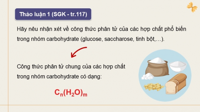 Giáo án điện tử KHTN 9 chân trời - Phân môn Hoá học Bài 27: Glucose và saccharose