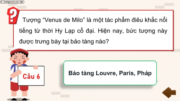 Giáo án điện tử Mĩ thuật 9 kết nối Bài 10: Nguyên mẫu trong tác phẩm điêu khắc