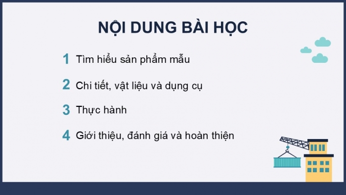 Giáo án điện tử Công nghệ 5 kết nối Bài 7: Lắp ráp mô hình xe điện chạy bằng pin