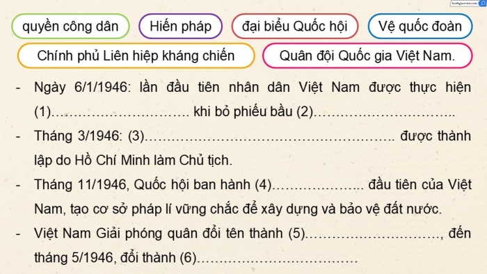 Giáo án điện tử Lịch sử 9 kết nối Bài 13: Việt Nam trong năm đầu sau Cách mạng tháng Tám năm 1945