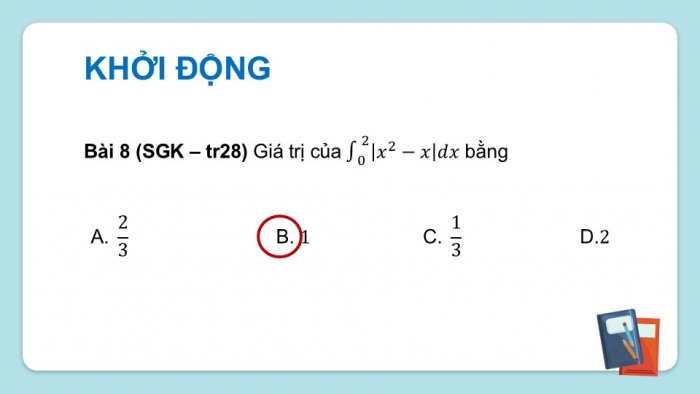 Giáo án điện tử Toán 12 chân trời Bài tập cuối chương IV