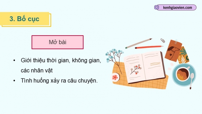 Giáo án điện tử Ngữ văn 9 chân trời Bài 7: Viết một truyện kể sáng tạo