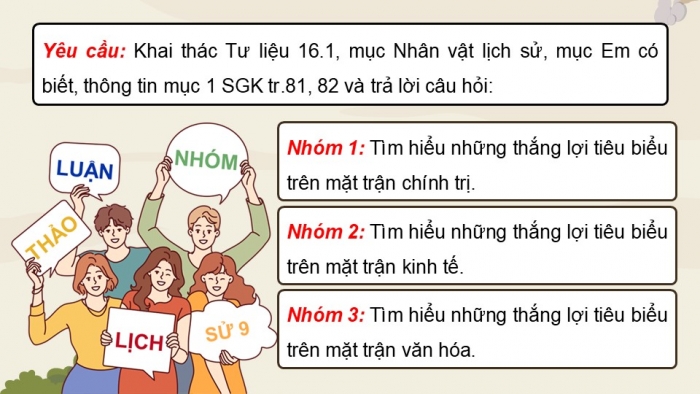 Giáo án điện tử Lịch sử 9 chân trời Bài 16: Cuộc kháng chiến chống thực dân Pháp kết thúc thắng lợi (1951 - 1954)