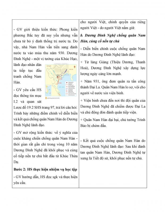 Giáo án và PPT Lịch sử 6 chân trời Bài 19: Bước ngoặt lịch sử đầu thế kỉ X