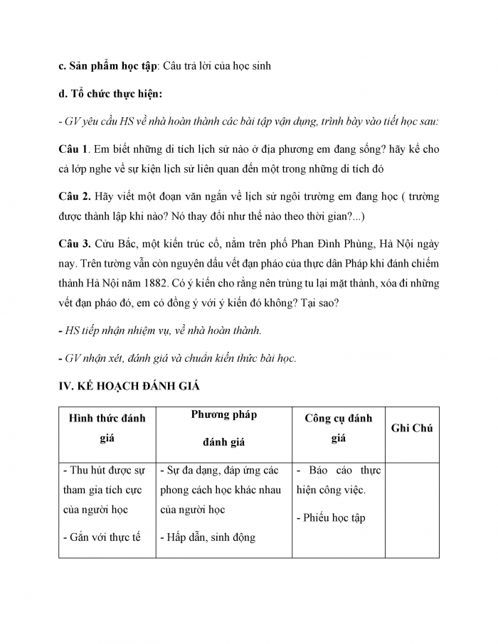 Giáo án và PPT Lịch sử 6 chân trời Bài 1: Lịch sử là gì?