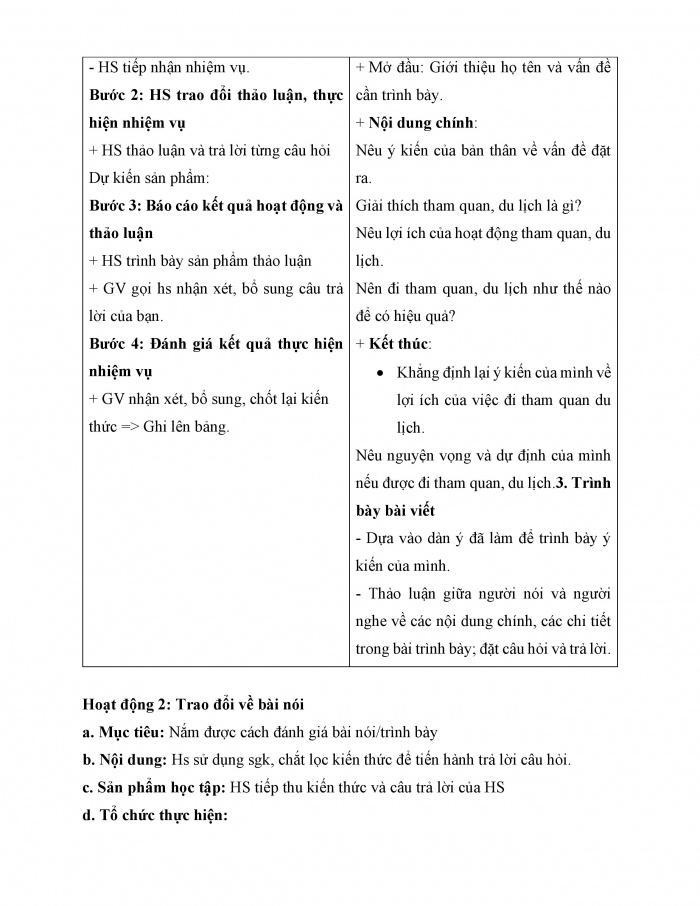 Giáo án và PPT Ngữ văn 6 cánh diều Bài 4: Trình bày ý kiến về một vấn đề