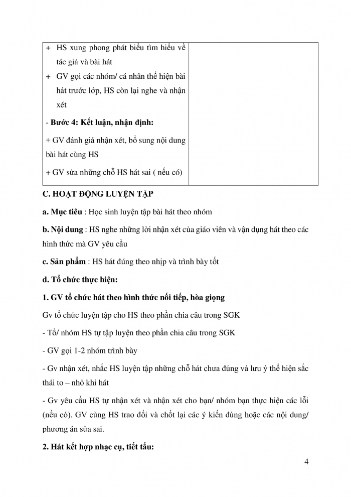 Giáo án và PPT đồng bộ Âm nhạc 6 kết nối tri thức