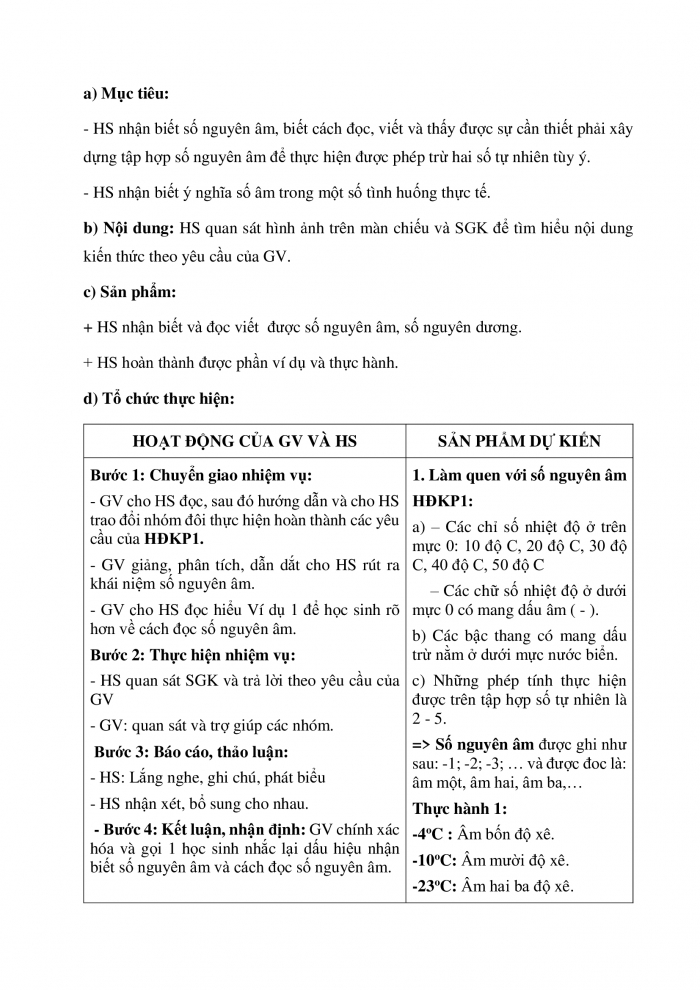 Giáo án và PPT đồng bộ Toán 6 chân trời sáng tạo